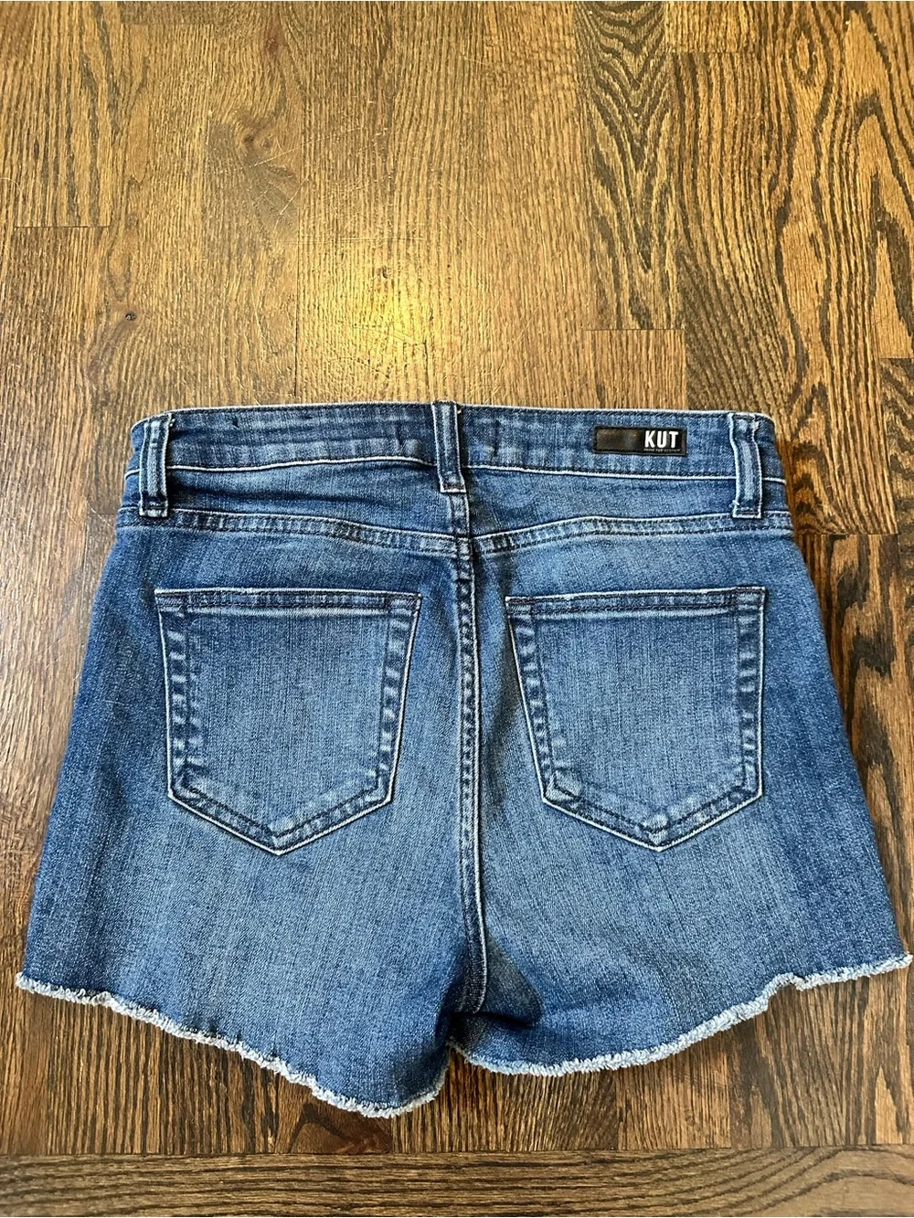 KUT Gigi High Rise Denim Short